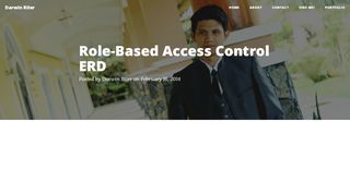 
                            1. Role-Based Access Control ERD - Darwin Biler