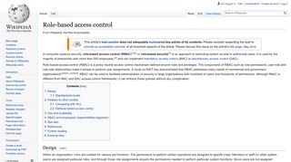 
                            2. Role-based access control - Wikipedia