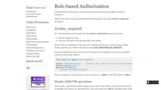 
                            12. Role-based Authorization — Flask-User v1.0 documentation