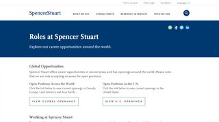 
                            3. Roles at Spencer Stuart