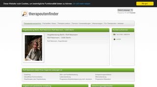 
                            3. Rolf Netzmann, Angst-Berater in 13585 Berlin - therapeutenfinder.com