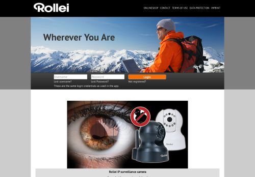 
                            3. Rollei IP-Überwachungskamera - Rollei Cloud