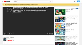 
                            10. Rolling Sky - Matrix - YouTube