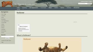 
                            4. Rollover - Lioden Wiki