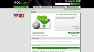 
                            7. ROLstore: 1 PEC-Postfach @pec.rolmail.net 1 GigaByte - Ihr Online ...