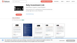 
                            7. Roly Investment Ltd. - Issuu