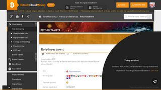 
                            9. Roly-investment review, users feedbacks, comments and status