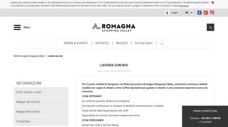 
                            11. Romagna Shopping Valley - Lavora con noi