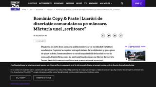 
                            10. România Copy & Paste | Lucrări de dizertație comandate ca pe ...