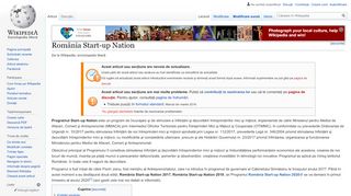 
                            9. România Start-up Nation - Wikipedia