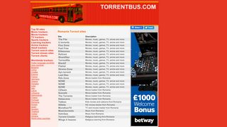 
                            4. Romania torrent sites - TORRENTBUS.COM