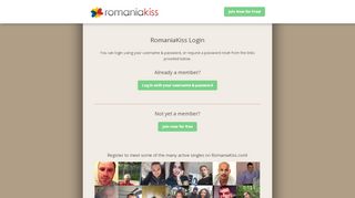 
                            12. RomaniaKiss login - Sign in to RomaniaKiss.com