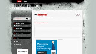 
                            5. romaniatorrent.ro | RomaniaTorrent.Ro Torrent of world