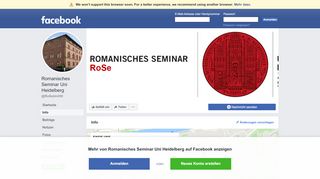 
                            9. Romanisches Seminar Uni Heidelberg - Hochschule und Universität ...