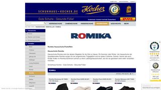 
                            6. Romika Hausschuhe / Pantoffeln | Schuhhaus Kocher - gute Schuhe