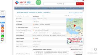 
                            7. Romstal.ro - Hosting Euroweb Romania S.a, Romania | 193.230 ...