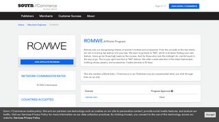 
                            10. ROMWE Affiliate Program - VigLink