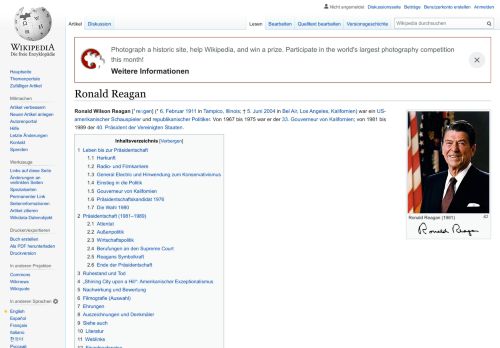 
                            10. Ronald Reagan – Wikipedia