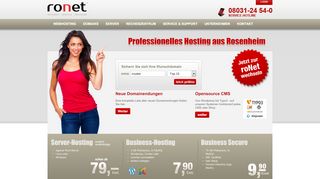 
                            3. roNet GmbH - Rosenheim Internet Provider ISP - ronet.de