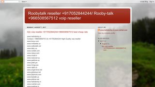 
                            6. Roobytalk reseller +917052844244/ Rooby-talk  ...