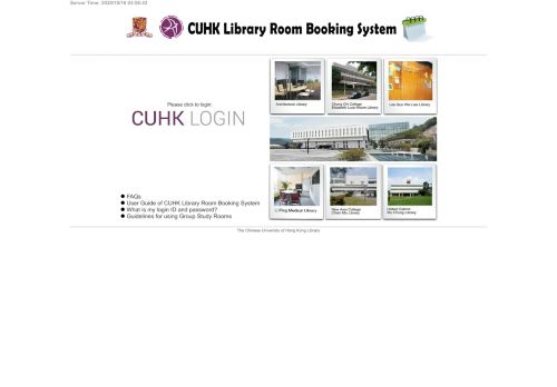 
                            7. Room Booking System - CUHK Library Facilities Booking ...