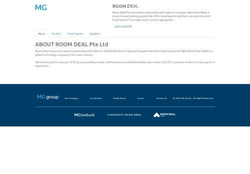 
                            3. ROOM DEAL - MG Group – Southeast Asia's largest bedbank