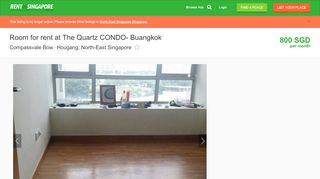 
                            13. Room for rent at The Quartz CONDO- Buangkok - Rent in Singapore