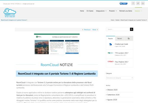 
                            9. RoomCloud è integrato con il portale Turismo 5 - RoomCloud ...