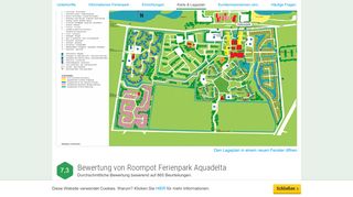 
                            7. Roompot Ferienpark Aquadelta - Karte und Lageplan beim Spezialisten