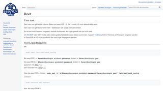 
                            2. Root – EasyVDR Wiki