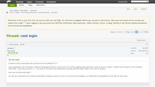 
                            8. root login - openSUSE Forums