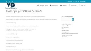 
                            11. Root Login per SSH bei Debian 9 - FAQ