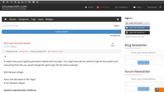 
                            8. Root Login Permission Denied - Linuxsecrets