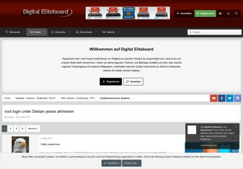 
                            5. root login unter Debian jessie aktivieren | Digital Eliteboard