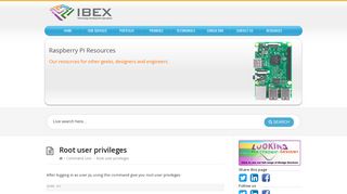 
                            7. Root user privileges – Raspberry Pi Projects