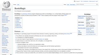 
                            6. RootsMagic - Wikipedia