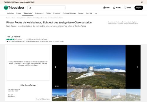 
                            9. Roque de los Muchaos, Sicht auf das zweitgrösste Observatorium ...
