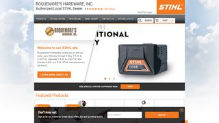 
                            12. ROQUEMORE'S HARDWARE, INC. in WHITEHOUSE ... - STIHL Dealer