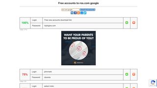 
                            5. ros.com google - free accounts, logins and passwords