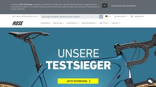 
                            1. ROSE Bikes: Der Fahrrad Shop mit 110 Jahren Tradition