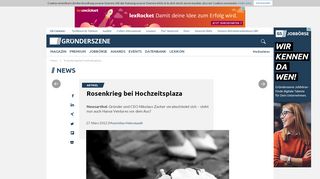 
                            12. Rosenkrieg bei Hochzeitsplaza | Gründerszene