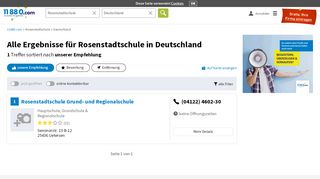 
                            11. ▷ Rosenstadtschule | Tel. (04122) 4602-... - Bewertung - 11880.com