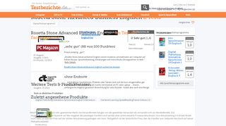 
                            13. Rosetta Stone Advanced Business Englisch Test | Testberichte.de