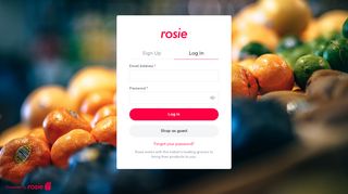 
                            3. Rosie - Log in