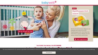 
                            3. Rossmann - babywelt Anmeldung