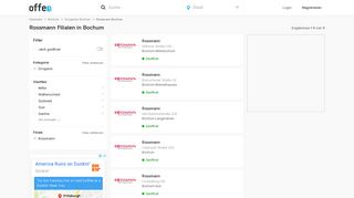 
                            11. Rossmann Bochum Filialen mit Öffnungszeiten | Offen.net