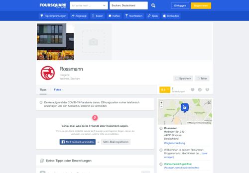 
                            4. Rossmann - Drogerie in Weitmar - Foursquare