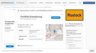 
                            9. Rostocker VR Bank - Onlinestreet