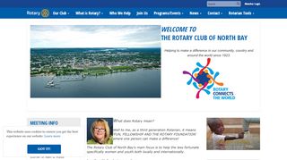 
                            8. Rotary Club of North Bay: Home Page