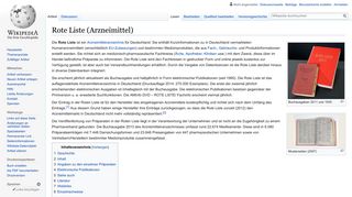 
                            8. Rote Liste (Arzneimittel) – Wikipedia